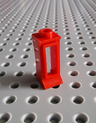 Lego window with sill - with,