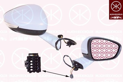 New complete door mirror - new,