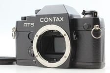 [ Near MINT ] Contax RTS II Quartz 35mm SLR Film Camera Black Body From JAPAN