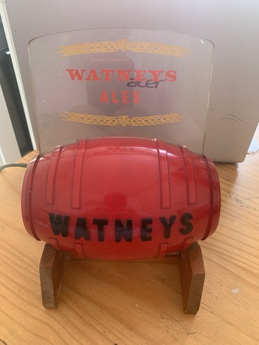 Watneys red barrel - barrel, lamp