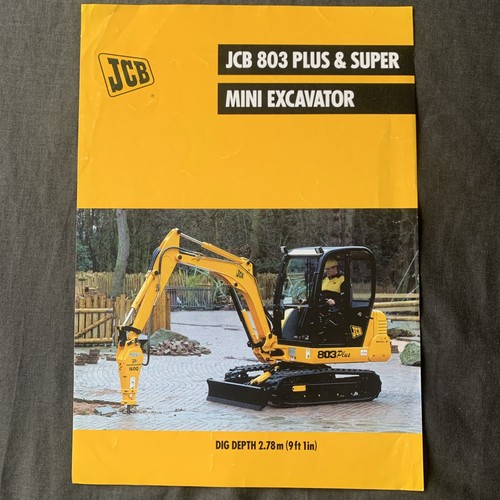 Jcb 803 plus and - jcb,