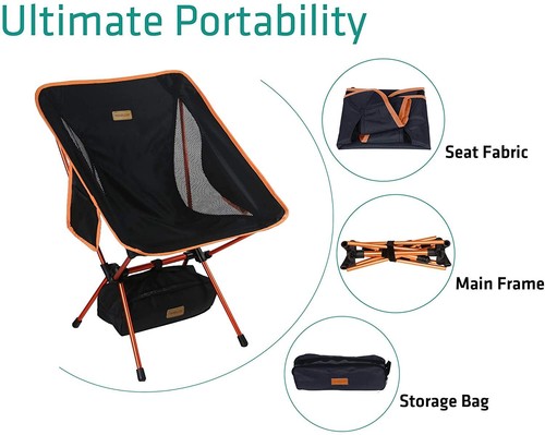 Folding camping chair - folding,