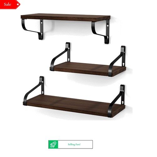 Set rustic floating wall - floating,