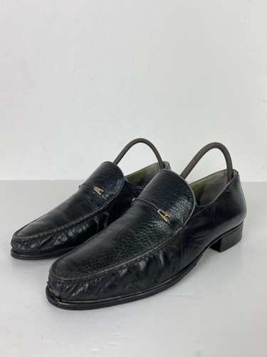 Stemar black leather loafers - stemar,