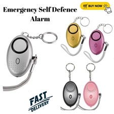 Police Approved 140dB Personal Panic Alarm Keyring — Anti-Rape Safety Alert