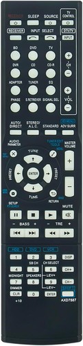Axd7587 replaced remote - axd7587,