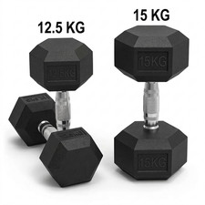 New Hex Dumbbells Cast Iron