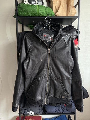 Diesel lamb leather hooded - diesel,
