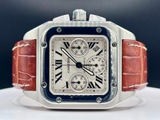 Cartier Santos 100 Chronograph W20090X8 – Full Set (2007) – Excellent Condition