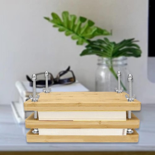 Wooden book press binding - book,