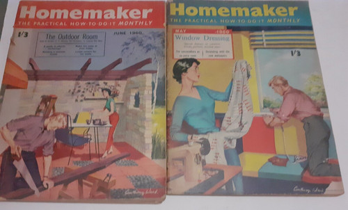 Vintage homemaker magazines - vintage,