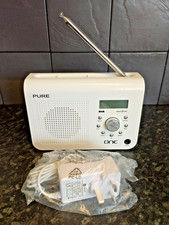 Pure One Dab FM Radio White