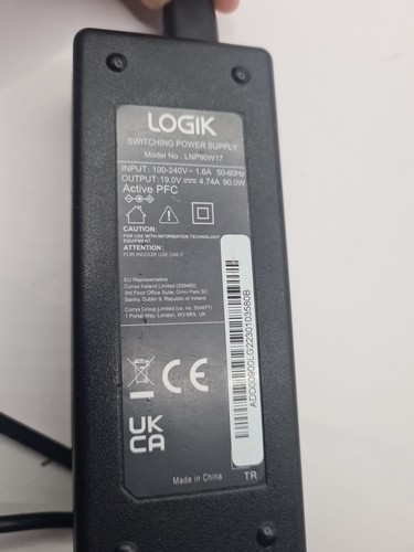 Logik lnp90w17 black switching - black,