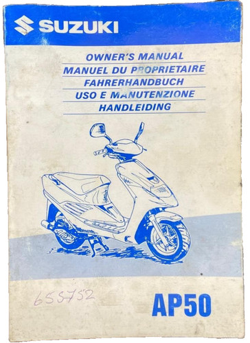 Suzuki ap50 genuine - ap50, owners