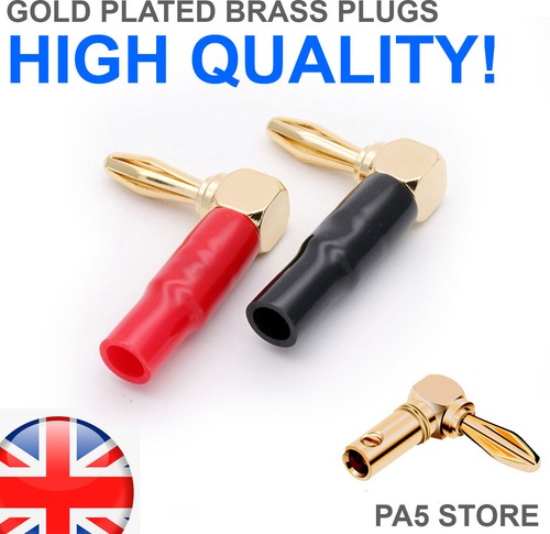 Brass gold plated right - 2x,