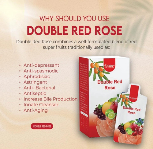 Supplement double red rose - -,
