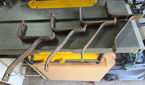 Rustic vintage ladder brackets - rustic/vintage,