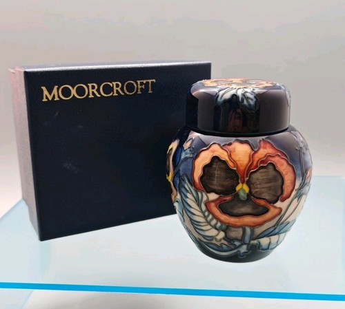 Moorcroft pansy ginger - moorcroft,