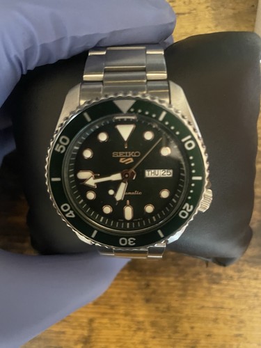 Seiko sports srpd63k1 green - sports,
