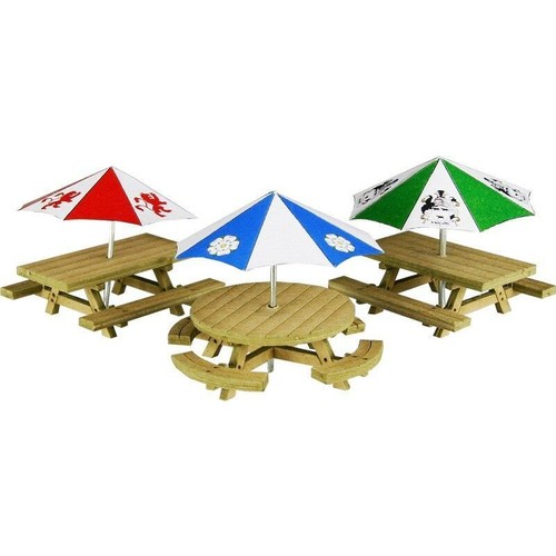 Picnic tables ho card - picnic,