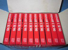 a Box of 10 Sealed New Maxell