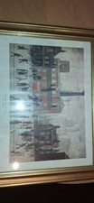 L.S. Lowry Art Print Coming Home From The Mill,  Framed