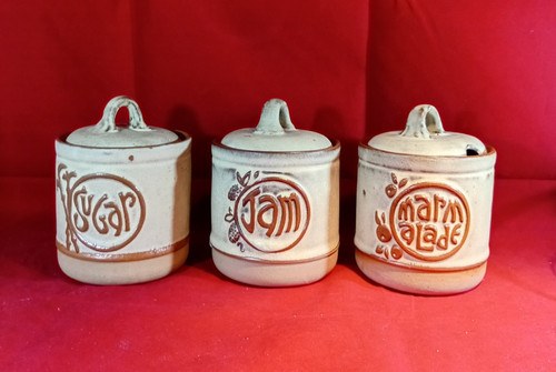 Tremar pottery stoneware jar - tremar,