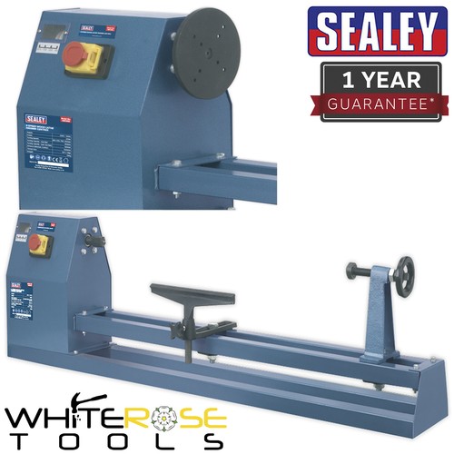 Sealey wood lathe 1000mm 370w - lathe,