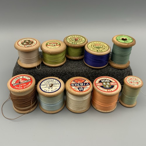 Wooden sewing thread - sewing,