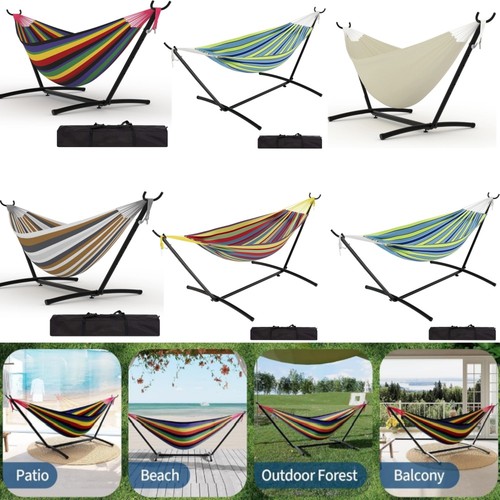 6color camping hammock outdoor - hammock,