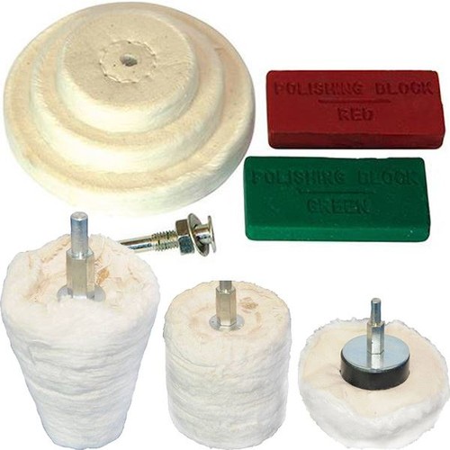 9pc metal polishing kit - metal,