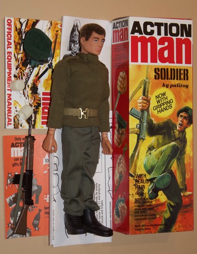 Vintage action man 40th - action,