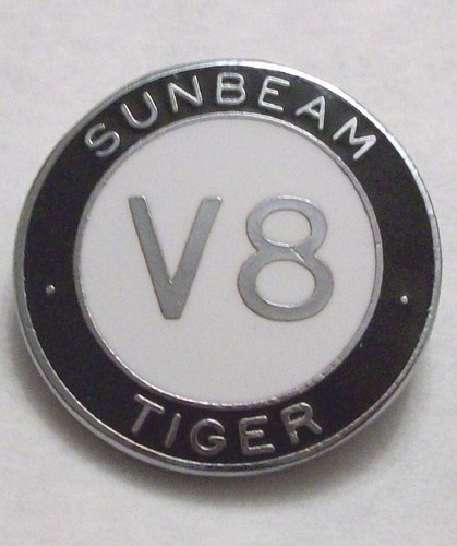 Sunbeam tiger enamel lapel - sunbeam,