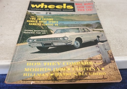 May 1964 wheels magazine - 1964, xm