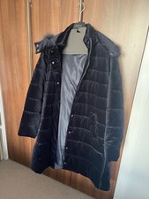 Navy quilted coat Persona by