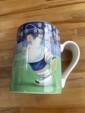 Portmeirion Rob Scotton Coffee Mug. Tennis. Made In Britain. MR26226 