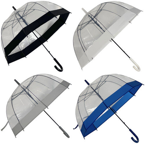 Large dome umbrella clear - large,