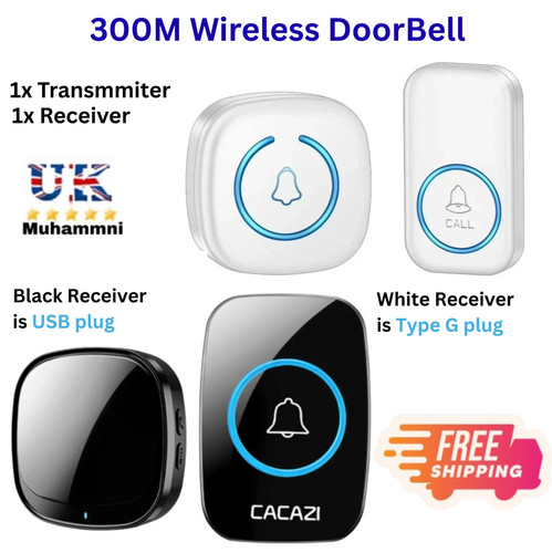 Wireless door bells - bells, waterproof