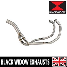 KAWASAKI KLE 500 KLE500 Exhaust Downpipes Down Pipes Headers and Link Pipe Only