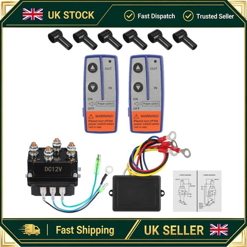Pre wired winch solenoid kit - pre-wired,