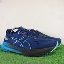 Asics Trainers Size 8.5 Men's Blue Gel-Kayano 31 Walking Gym Running Shoes