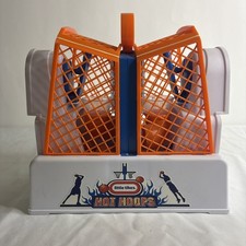 2000 Little Tikes Hot Hoops Foldable Basketball Carry 3 balls Retro Vintage