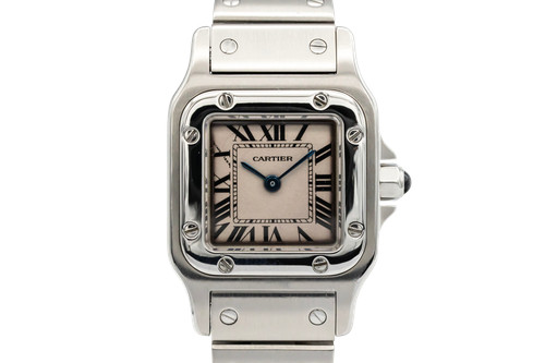 Cartier santos galbee 24mm - cartier,