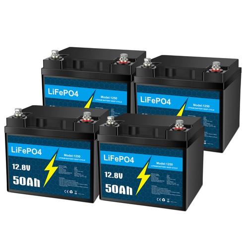 Pack 12v 50ah lifepo4 - 12v,