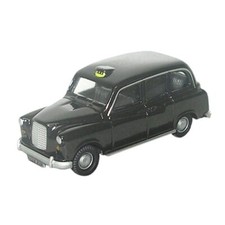 Oxford Diecast FX4 Black Taxi London Cab OO Gauge 76FX4001