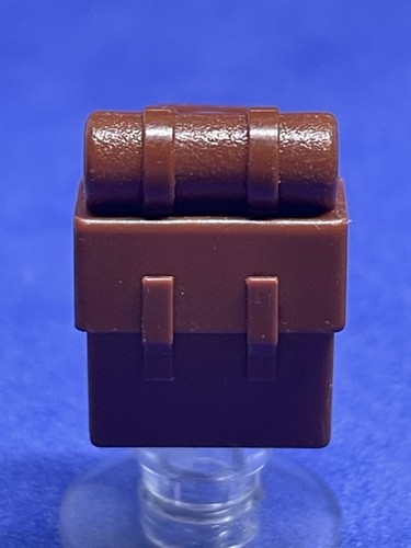 Lego mini figure reddish brown - lego,