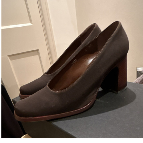 Vero cuoio brown fabric - cuoio, court