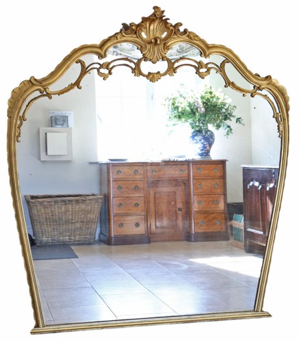 Large c1920 antique - c1920, giltwood