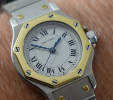 Cartier santos octagon ladies