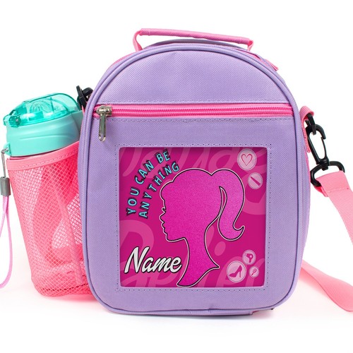 Personalised barbie lunch bag - barbie,